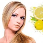 Ополаскиваем волосы лимоном: правила и рекомендации Как лимонный сок влияет на волосы